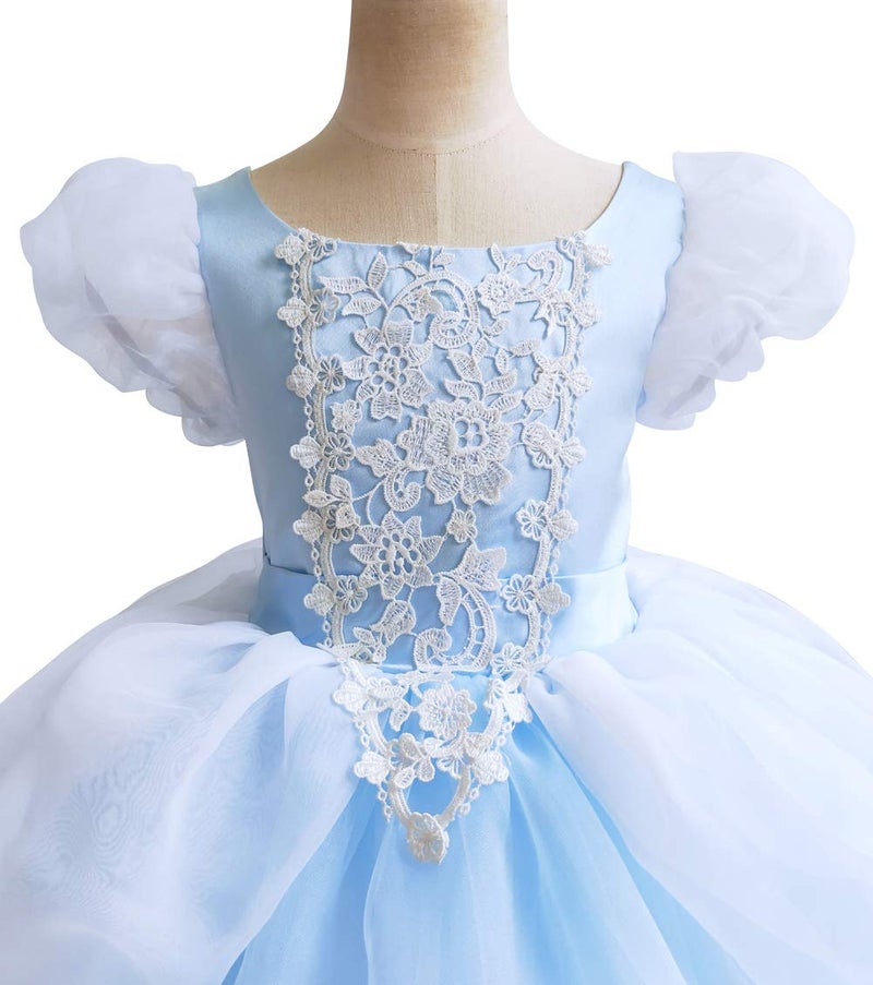 CQDY Cinderella Dress Princess Costume Halloween Party Dress up - Image 5